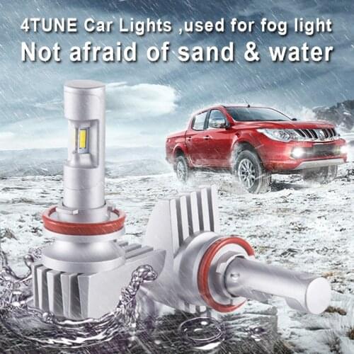 2pcs H7 LED H1 H11 9005 9006 H4 LED Car Headlight 38W 5000LM Auto Headlamp Light Bulb Fog Lights White 6500K 12V Lamp