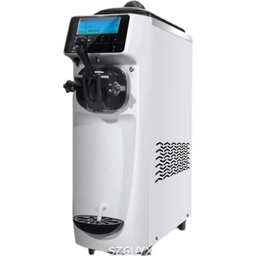 Soft ice cream machine commercial electric ice cream machine desktop small automatic sundae ice cream machine 220V