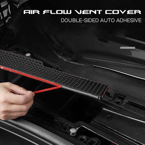 Air Intake Filter Air Flow Vent Protection Frame Cover For Tesla Model 3 2017-2019 Air Inlet Grille Cover