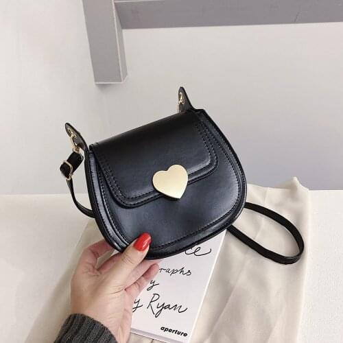 MINI Solid Color PU Leather Shoulder Bags for Women Luxury 2020 Fashion Crossbody Handbags Lady Summer Totes and Purses