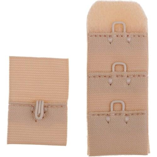 1 Set Women Bra Extender Strap Extension with 1 Hook 3 Rows Supplies Replacement