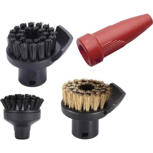 Large Round Brush Sprinkler Nozzle Head for Karcher SC1 SC2 SC3 SC4 Round Brush Cleaning Brush for Steam Cleaner Sweeper