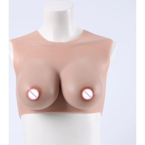 C- Cup 1900g Top Quality Huge Breast Forms Fake Boobs Enhancer Realistic Silicone Breast Drag Queen Shemale Transgenders