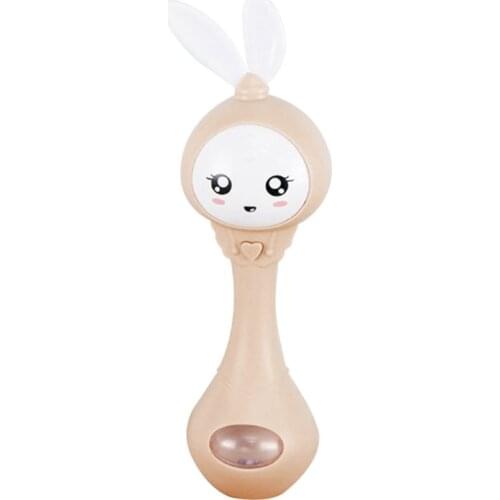 Baby Rattle Toys Behavior Correction Safety Eco-friendly Plastic Material Relieve Stress Accompany Baby Rattle D5QA