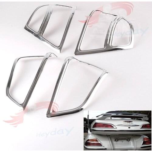 For Honda Goldwing 1800 2001-2005 02 03 04 Chrome FairingABS Grille Saddlebag Tail Lights Trim Accents