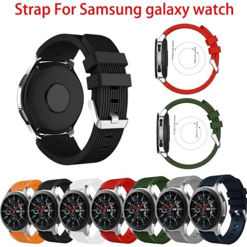For Samsung galaxy watch 3 45mm band Silicone Wriststrap Sport Bracelet 22mm Watchband For Samsung Gear S3 Frontier huawei gt 2e