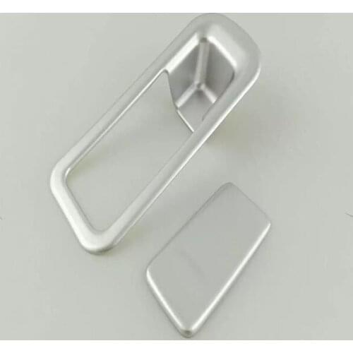 For Jeep Renegade 2014 2015 2016 ABS Matte glove box switch decorative cover trim Car Styling Glove Box Handle Buckle Cover 2pcs