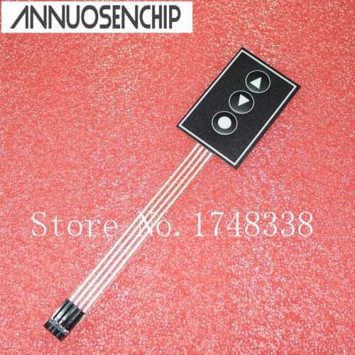 Membrane Switch Monitor Switch Matrix keyboard Membrane keypad Control panel 1*3 36*55MM