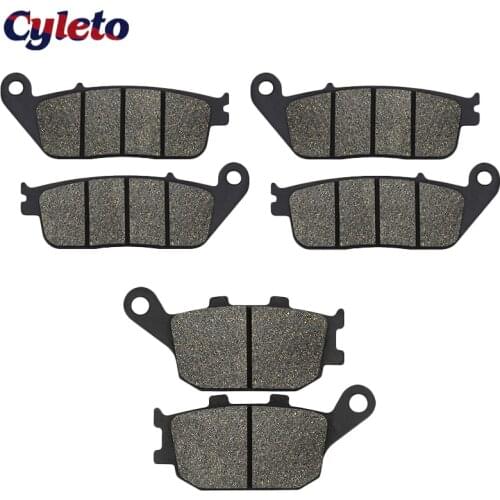 Motorcycle Front and Rear Brake Pads FOR HONDA 599 CBR600 CBR 600 F3 CB600F Hornet CB 600F CBF 600 CBF600 CB750 CBF 1000 CBF1000