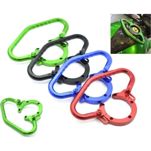 Motorcycle Refit Fuel Tank Handrail CNC Tank Handle Passenger Safety Handle for kawasaki Z1000 Z800 W800E Z750 NINJA 650R/ER-6F