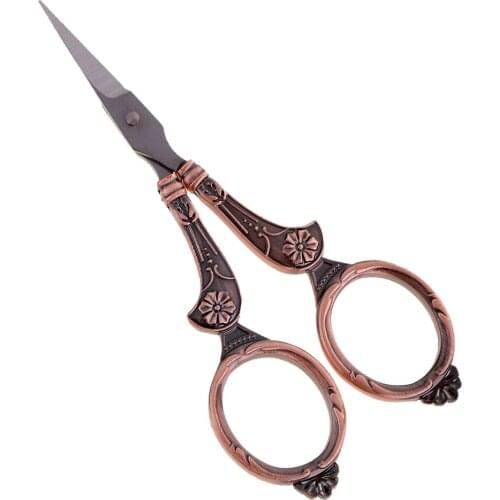 Durable Vintage Sharp Point Scissors for DIY Clothing Making