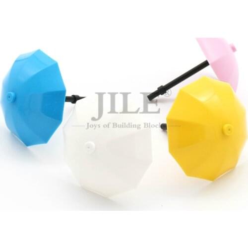 Building Blocks Moc Utensil Umbrella Top No Bottom Flaps 6x6 with Bar 6L Handle 4094 63965 DIY Bricks Compatible Assembles Parts