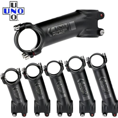 UNO 17 Ultralight Bike Stem -17 Degree 31.8mm Kalloy Stems AL7050 80 90 100 110 120 130mm MTB Stem Riser Bicycle King Kalloy