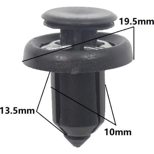 High quality POM Auto Vehicle Car Bumper Clips Retainer Panel Fender liner Fastener Rivet For Honda Civic CRV Accord Odyssey
