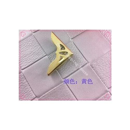 Gold color 32MM*32MM*4MM angle hardcover print books recipes corner photo album metal angle corner hardware DIY