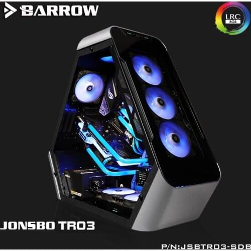 Barrow Acrylic Board Water Channel Solution kit use for JONSBO TR03 Case / Kit for CPU and GPU Block / Instead reservoir