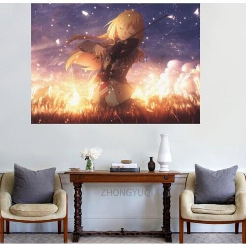 Living room decoration wall art your lie in april high definition quality print modern nordic photo canvas poster painting
