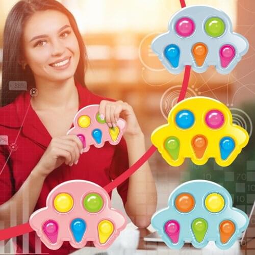 Anti Atress enfant Fidegt Toys Simple Dimple Stress Relief Sensory Dimples Digits Educational Autism Special Needs Toy поп ит