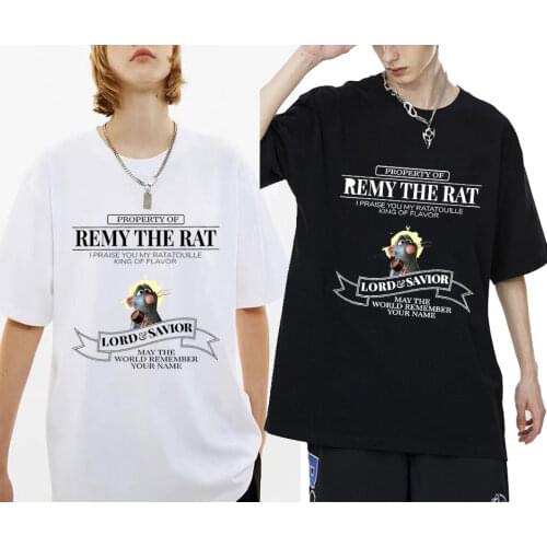 Remy The Rat Tshirt I Praise You My Ratatouille King of Flavor Tees Lord Savior Tshirt May The World Remember Tour Name T Shirts