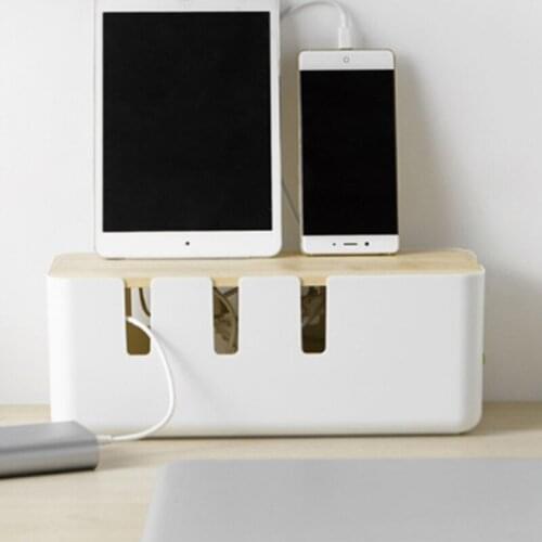 Wire Collector Box Power Cord Plug Board Collector Box Hub Charged Datawire Power Outlet Finishing Wire Box