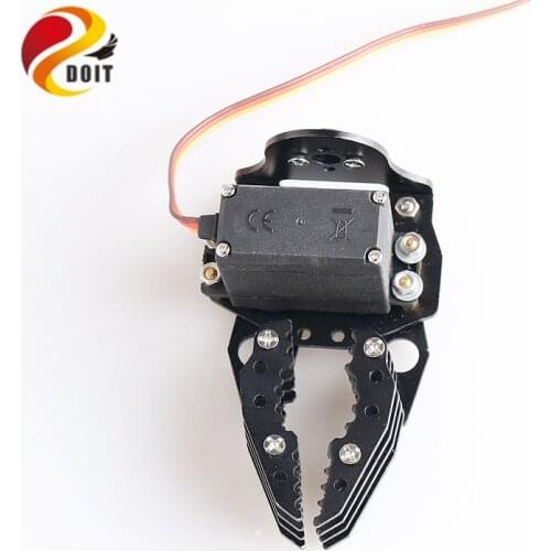 SZDOIT G6 Metal Robot Arm Gripper Mechanical Claw/Clamp With High Torque Servo RC Robotic Part Ecucational DIY For Arduino
