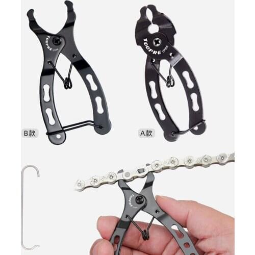 Mini Bike Chain Quick Link Tool with Hook up MTB Road Cycling Chain Clamp Multi Link Plier Magic Buckle Bicycle Tool Kit