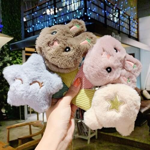 Oversized Hair Pins For Girls Cute Cartoon Animal Hair Clips Hairgrips Plush Barrettes Ins Clip Children Hair Styling Tools