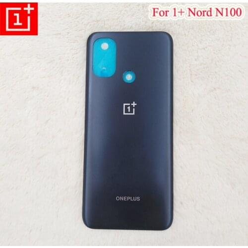 New Original Oneplus Nord N100 Battery Back Cover Rear Door Housing Case For One Plus 1+ Nord N100 BE2013 Replacement Parts+Logo