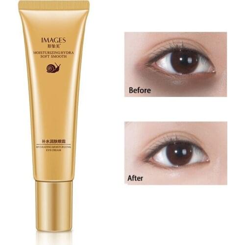 IMAGES Snail Eye Cream Whitening Moisturizing Anti-aging Wrinkle Remove Dark Circles Snail Cream Skin Care Eye Cream