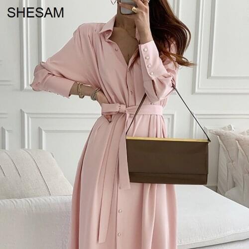 PYGH Long Sleeve Summer Dresses