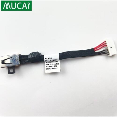 DC Power Jack with cable For Dell Inspiron 15 7580 7590 7591 P83F P84F P84F001 laptop DC-IN Flex Cable