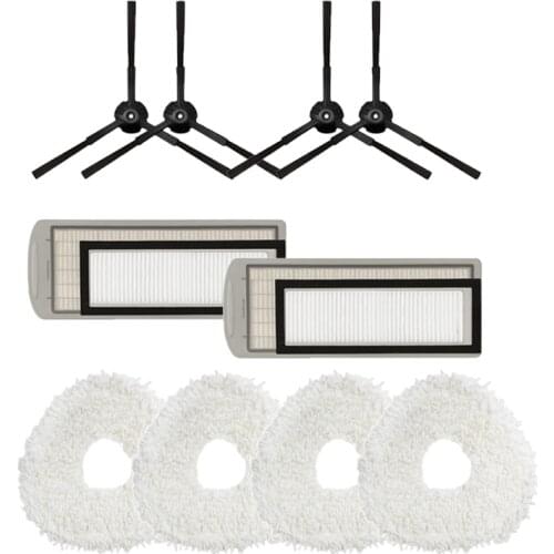 Replacement Rags Mop Cloth Side Brushes HEPA Filter for NARWAL J1 Robot Vacuum Cleaner Sweeper Cleaning Accessories
