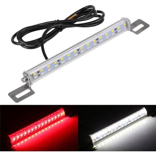 Universal Refit Car Led Reversing Light Super Bright and Durable Aluminum Alloy Heat Dissipation Material Base Dual Color Lamp