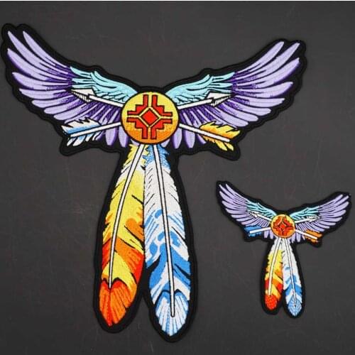 Wings Embroidery Patch Sticker Badge Clothes Decoration Back High-grade Iron-On