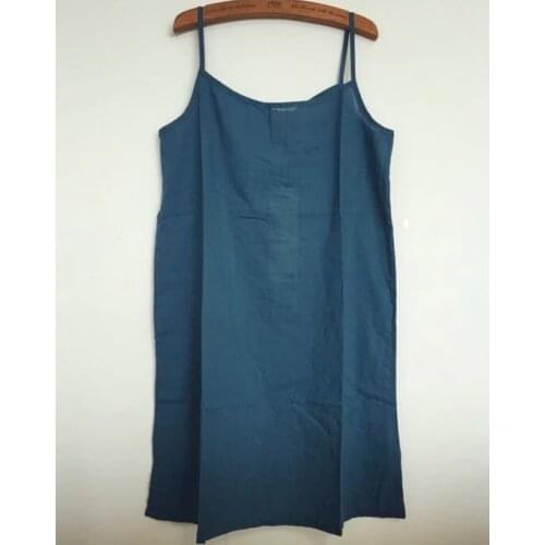 Летние платья из льна YoYiKamomo China At AliExpress