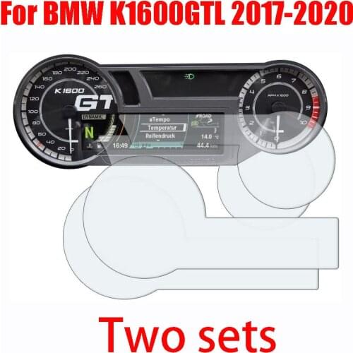 For BMW K1600GTL K 1600 GTL K1600 GTL K 1600GTL 2013 Motorcycle Accessories Cluster Scratch Protection Film Screen Protector