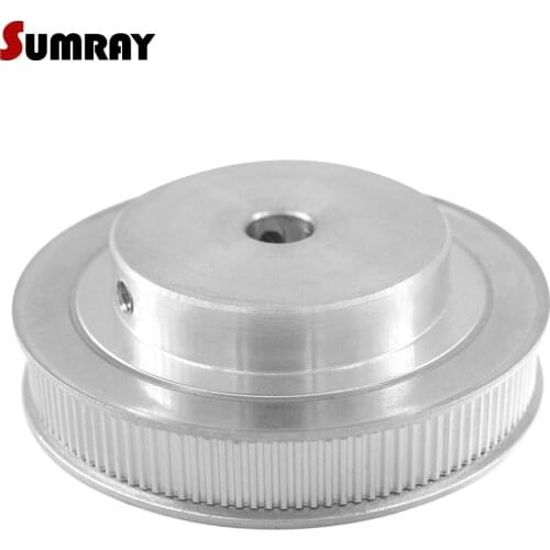 SUMRAY MXL 150T Timing Pulley 8/10/12mm Inner Bore Aluminium Pulley 11mm Belt Width CNC Belt Pulley for 3D Printer