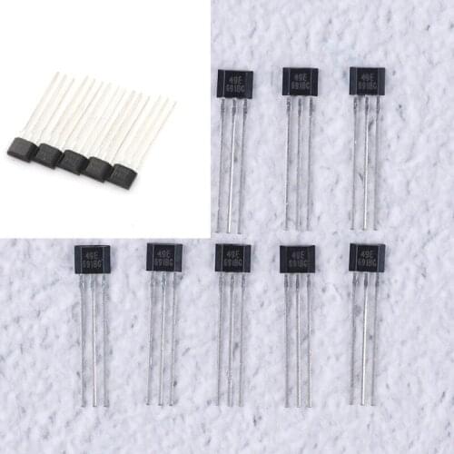 10pcs/5pcs/pack Hall Element 49E OH49E SS49E/A3144 OH3144 Y3144 Linear Sensor Hall Sensor Wholesale