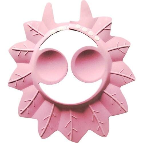 3pcs/lot Newborn Baby Adjustable Shower Cap Boys Girls Soft Bathing Cap Topee Sunhat