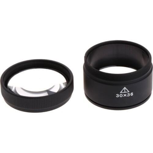 30X Portable Optics Loupe Magnifier Magnifying Glass Lens For Jeweler Coins Stamps