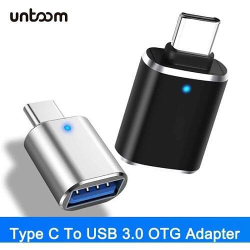 USB C OTG Adapter Type C to USB 3.0 Adapter Type-C OTG Adapter Conventer Cable for Macbook Pro Air Samsung S20 S10 Xiaomi Huawei