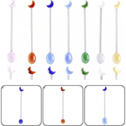 Ornamental Useful Long Handle Cocktail Stirrers Glass Stirring Spoon Well Design for Beverage