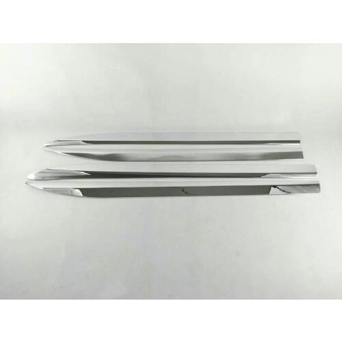 For Toyota Alphard Vellfire 2016-2019 Outside Car Door Body Side Molding Chrome ABS Trim Car Styling