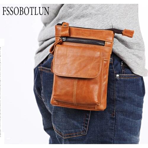 FSSOBOTLUN,For Maze Alpha X/Blade/Comet/Nomu S30/S10 Pro Mens Belt Waist Wallet Bag Genuine Leather Cover+Shoulder Strap