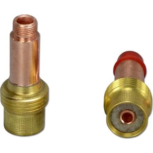 45V28 4.0mm TIG Gas Lens Collets Body Fit DB SR WP 17 18 26 TIG Welding Torch 2PK
