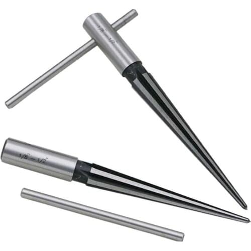 Taper Reamer 3-13mm&5-16mm Hand Metal Reamer Deburring Enlarge Pin Hole Handheld Reamer for Wood Metal Plastic Drilling Tools