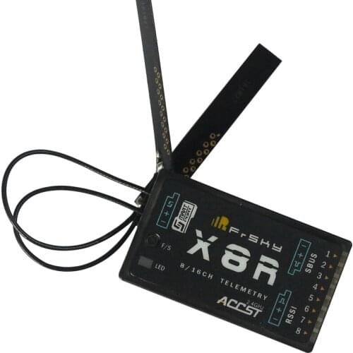 Original FrSky X8R Receiver 8/16CH Telemetry For RC Quadcopter Multicopter Part Compatible with X7 X9D X12S transmitter