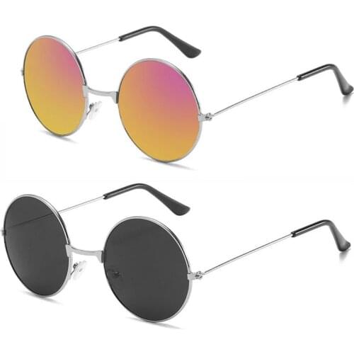 Round Glasses Women Men Steampunk Sunglasses Vintage Sunglasse Women Brand Designer Round Sunglasses 2021 Fashion Mirror UV400