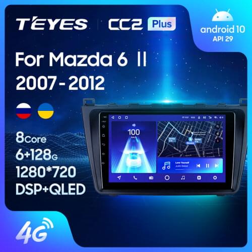TEYES CC2L CC2 Plus For Mazda 6 2 GH 2007 - 2012 Car Radio Multimedia Video Player Navigation GPS Android No 2din 2 din dvd