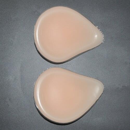 100% Medical Fake Silicone Breast Concave Breathable Bra Insert False 170g Breast of The Right /Left Size One Pc for Mastectomy